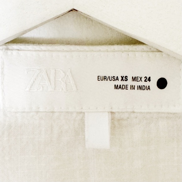 Zara Womens Floral Embroidered Kimono Top 2025 Boho Retro Collection - Picture 9 of 10